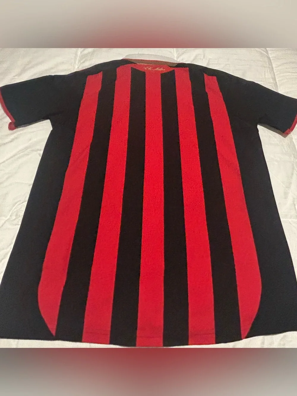 AC Milan 2009-10 Adidas Youth XL Soccer Jersey Fits Adult Small